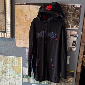 Nomis Black and Red Hoodie - size LT